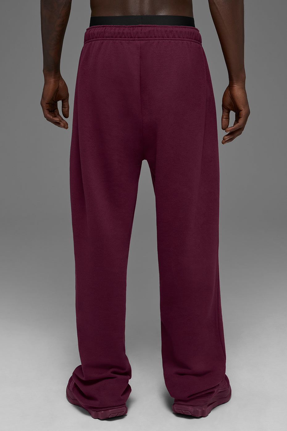 Accolade Straight Leg Sweatpant - Burgundy