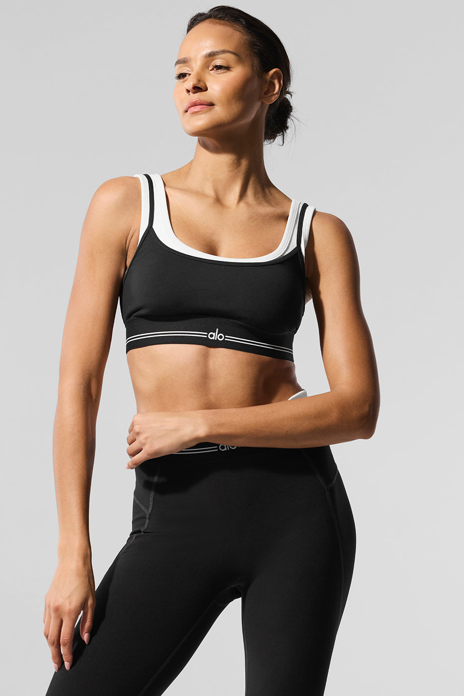 Airbrush Better Together Bra - Black/White