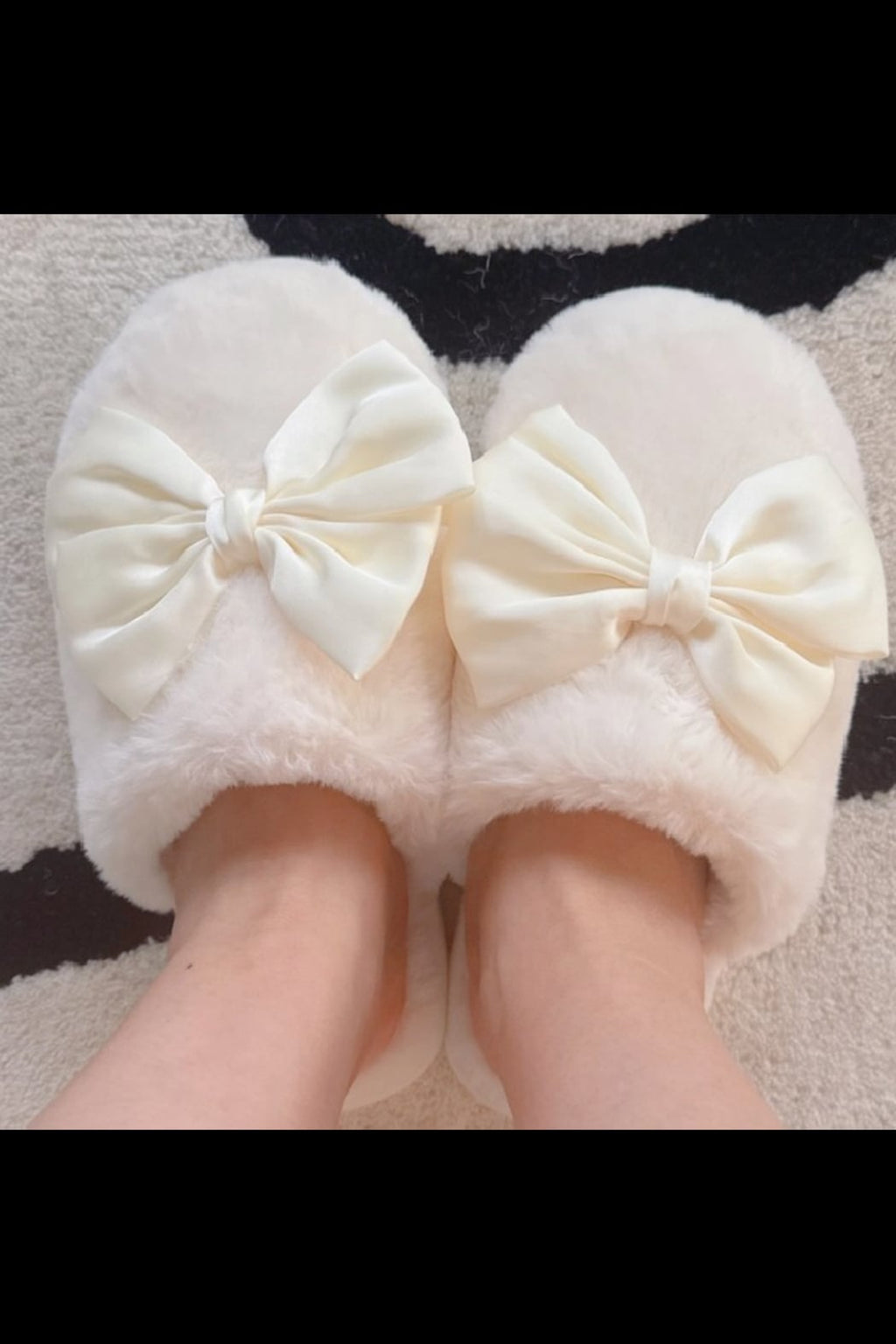 Satin Shine Fur Cozy Lounge Slippers